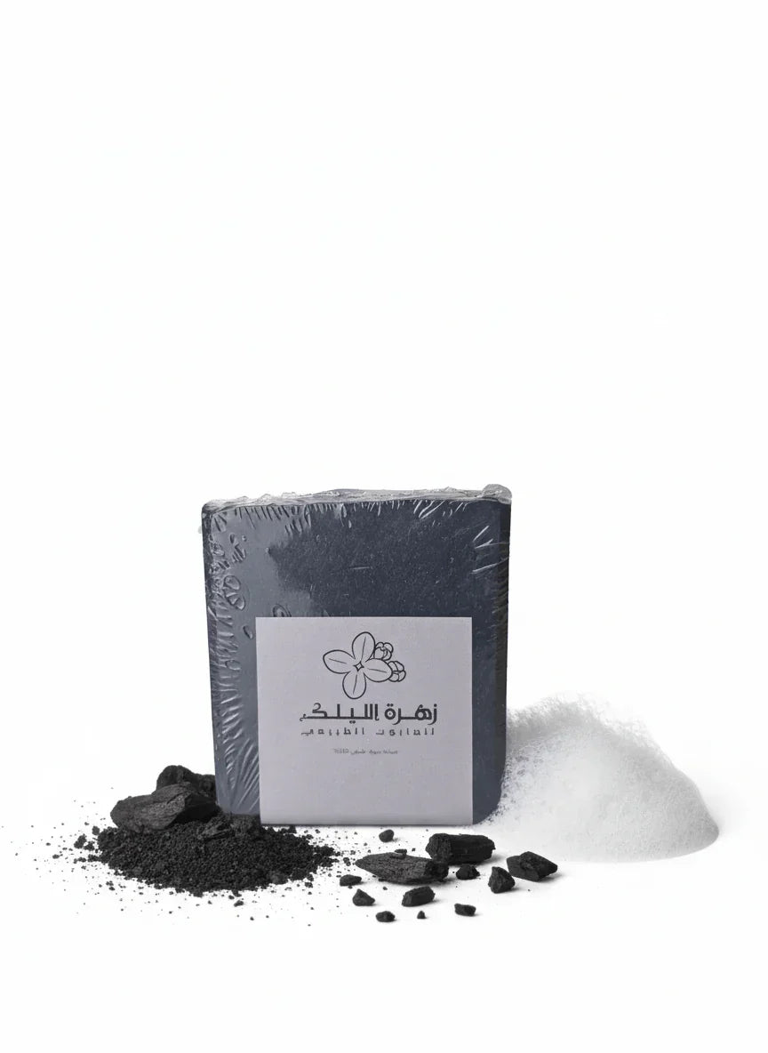 صابون الفحم الطبيعي النقي لبشرة صحية