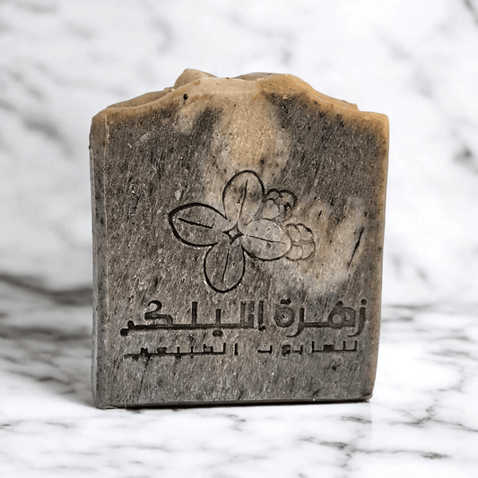 صابون النيلة واللبان الذكر تفتيح مضاعف للبشره - زهرة الليلك للصابون الطبيعي