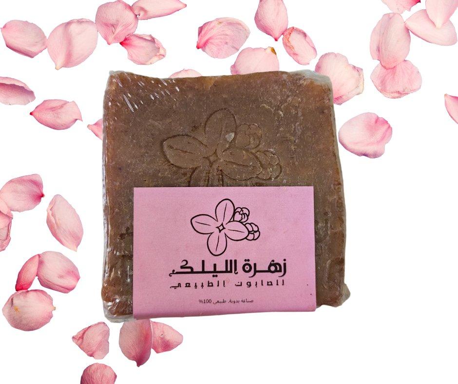 صابون الورد الطبيعي مكافح للشيخوخة