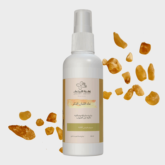 ماء اللبان الذكر والورد - زهرة الليلك للصابون الطبيعي